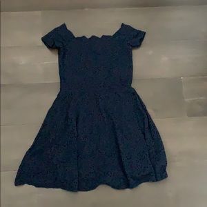 Hollister Navy Dress